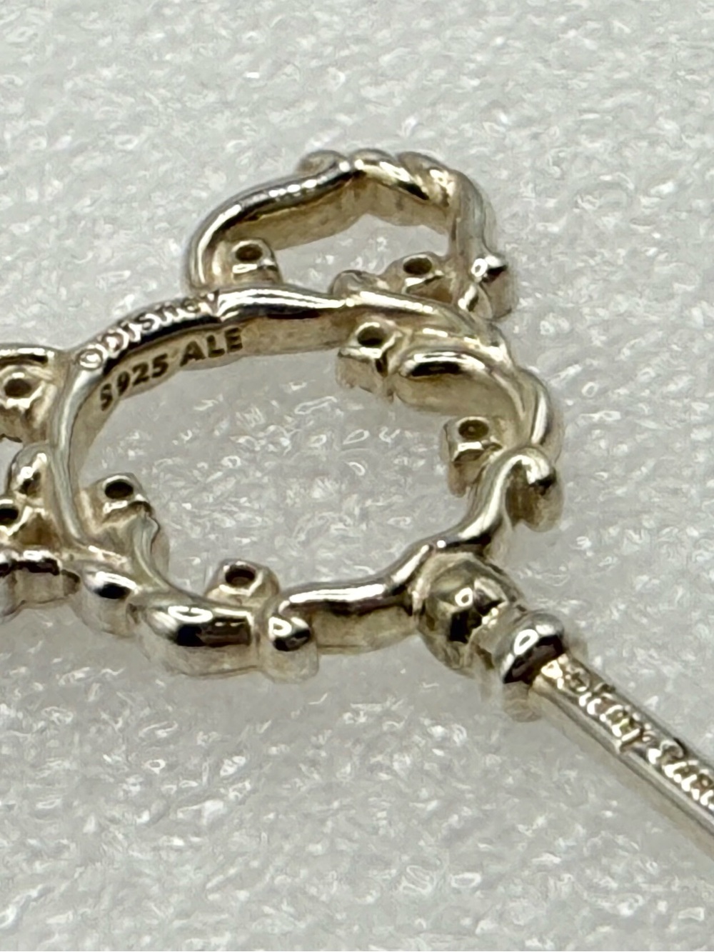 Pandora Disney Parks Exclusive Mickey Mouse Fantasyland Castle Key Necklace - Picture 6 of 13